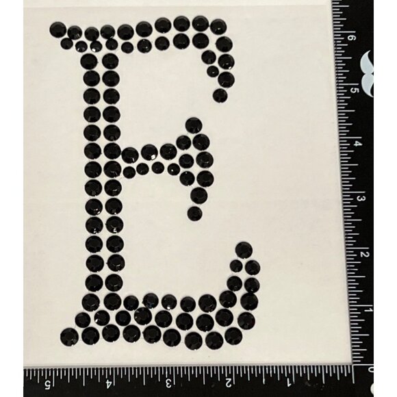 Recollections Halloween Bling Rhinestone Gem Embellishment " E "  353912 422444 - Picture 3 of 3